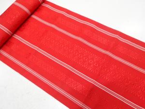 アンティーク　博多　八寸帯地反物